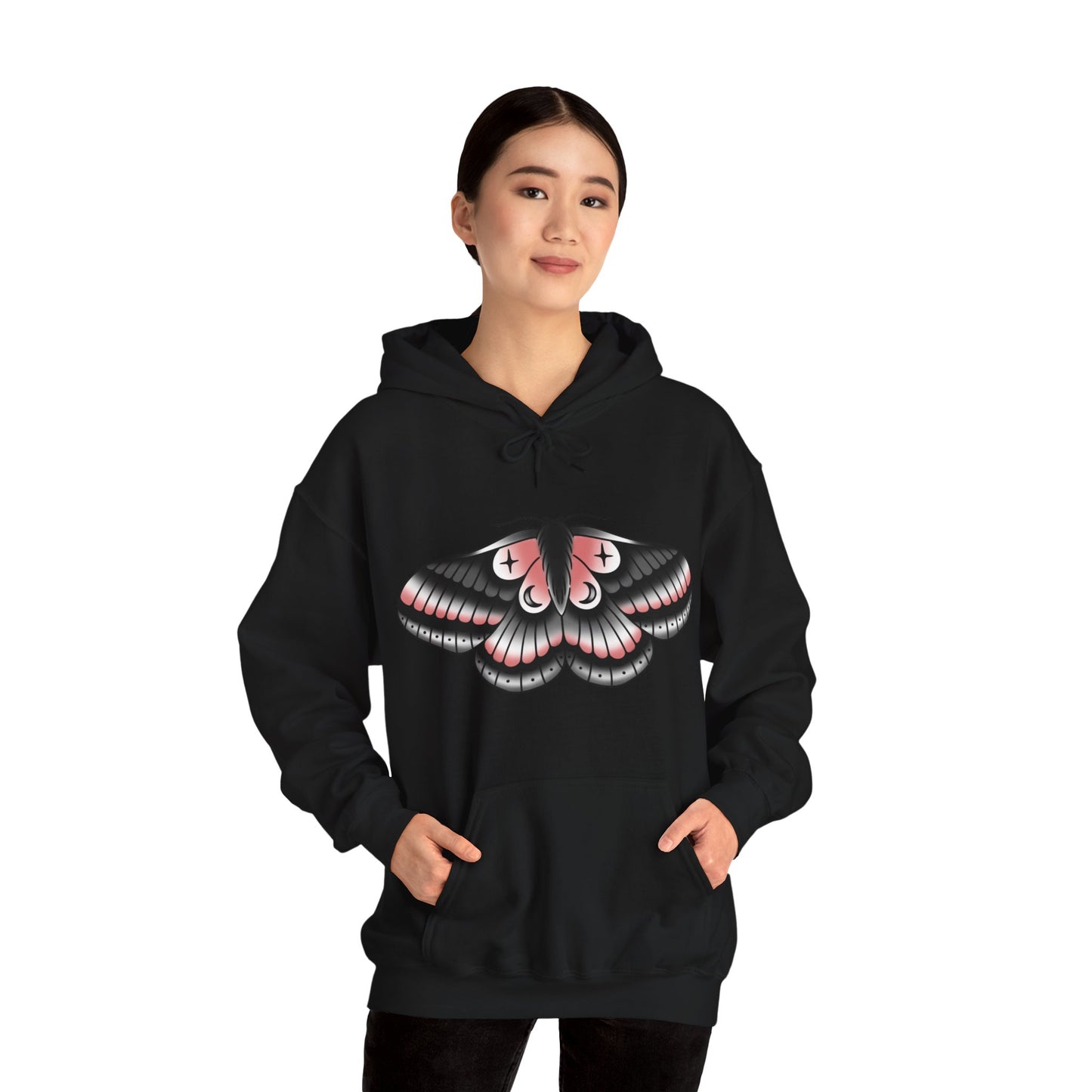 Drawn to the flame Hooded Sweatshirt