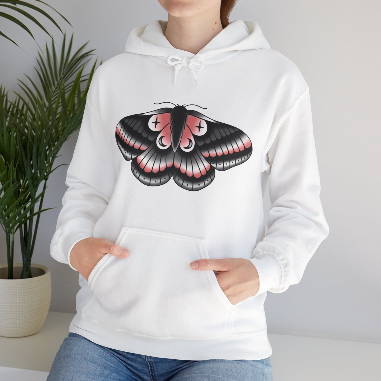 Drawn to the flame Hooded Sweatshirt