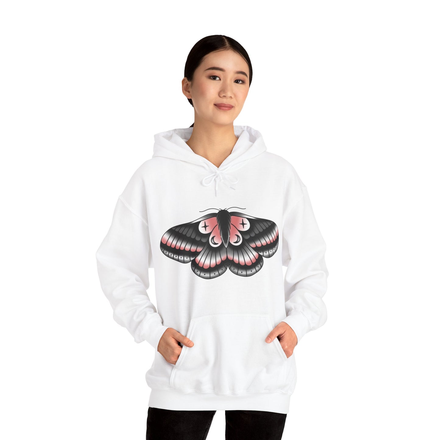 Drawn to the flame Hooded Sweatshirt