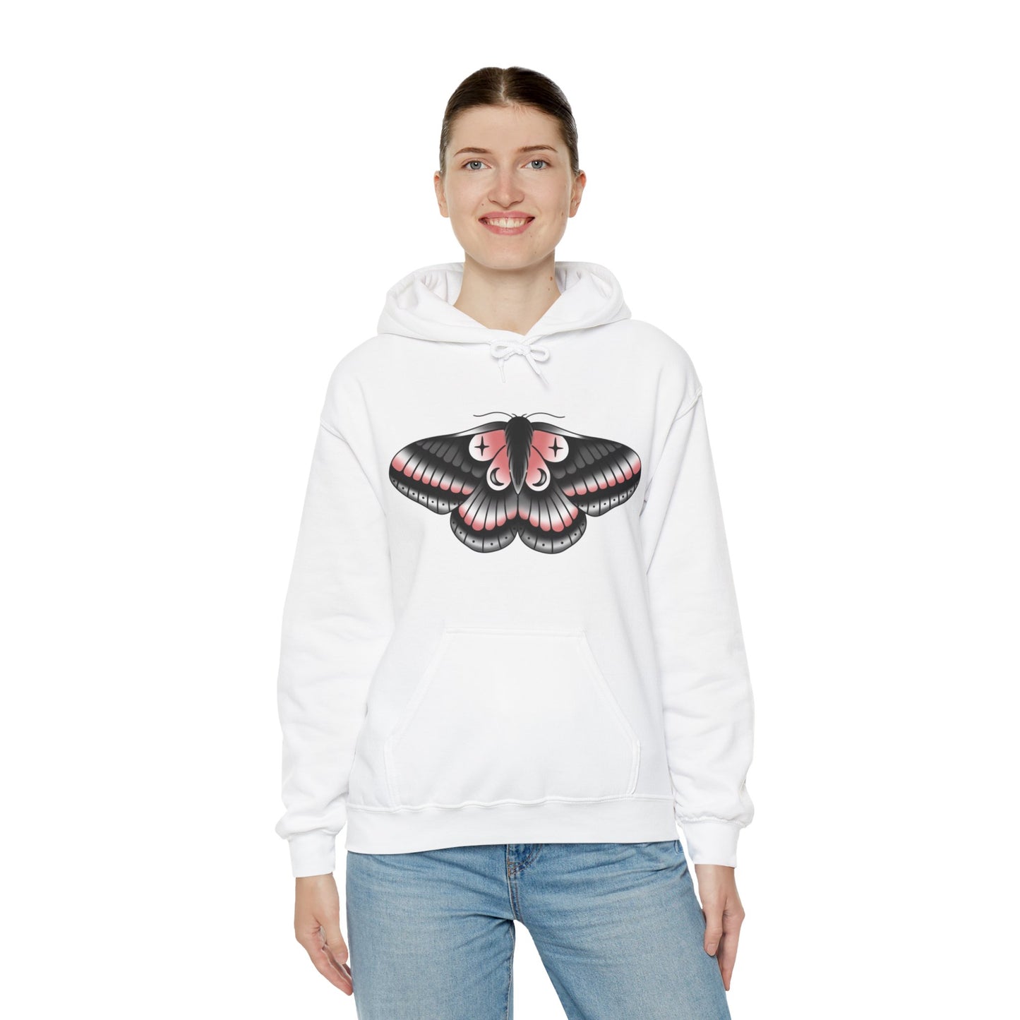 Drawn to the flame Hooded Sweatshirt