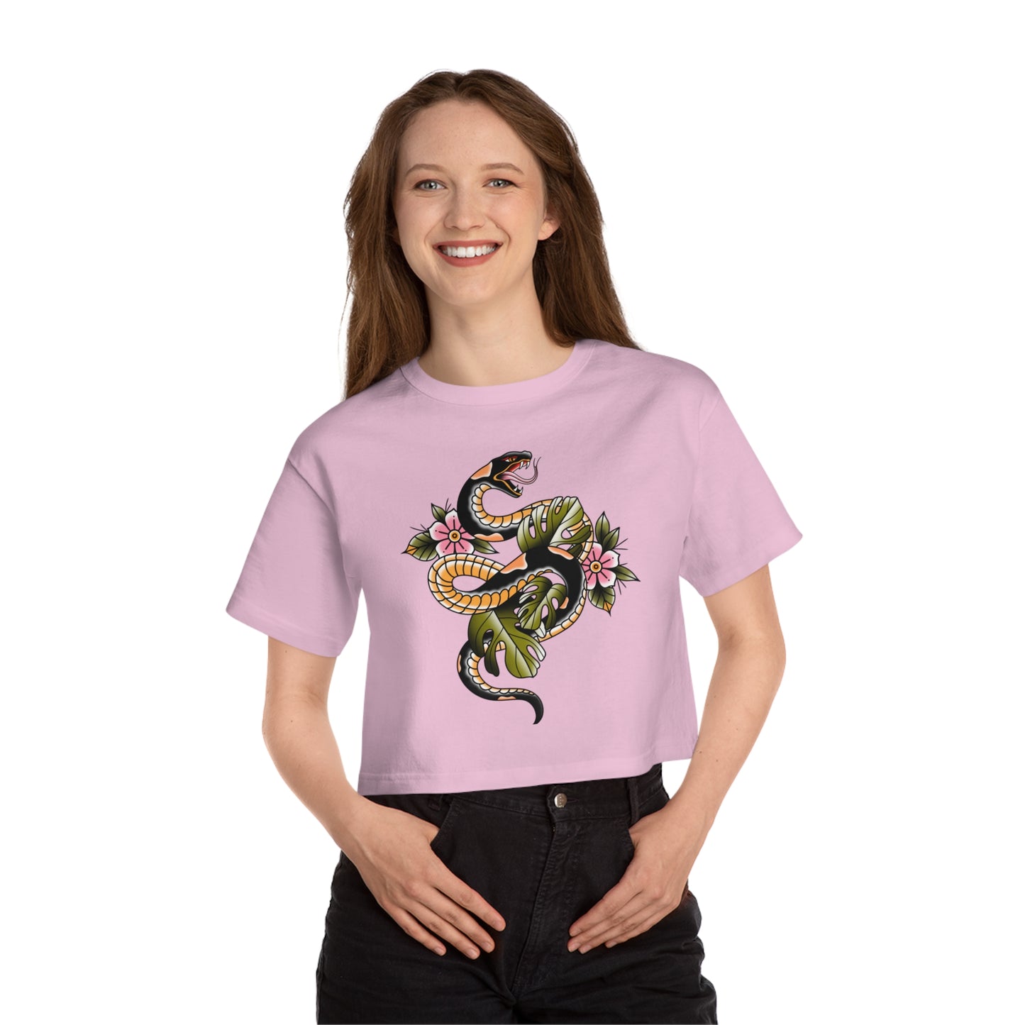 Entangled Cropped T-Shirt