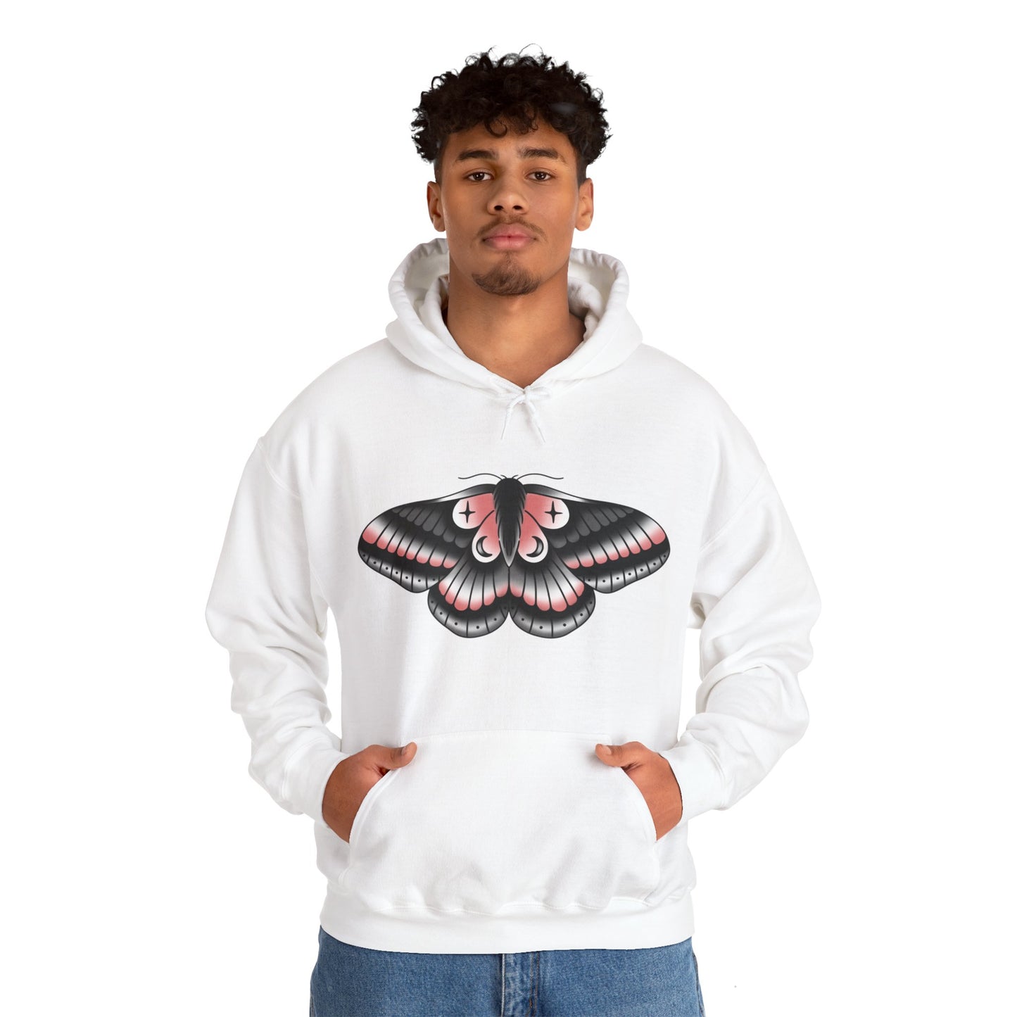 Drawn to the flame Hooded Sweatshirt